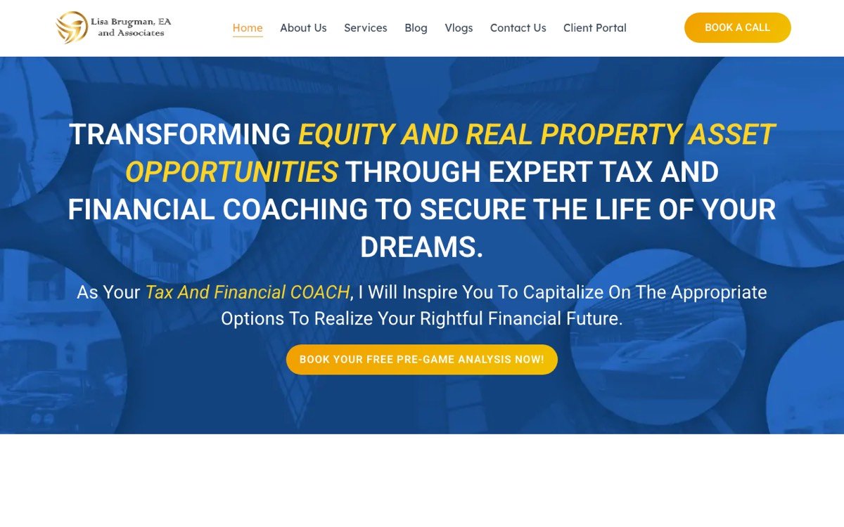 Lisa Brugman, EA website